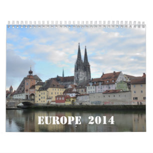 Wandkalender Europas 2014