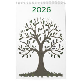 🌿 Wandkalender für die Jahreszeiten - Jahr ändern