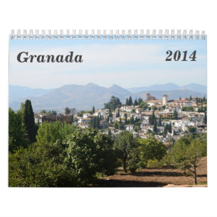 Wandkalender Granadas 2014