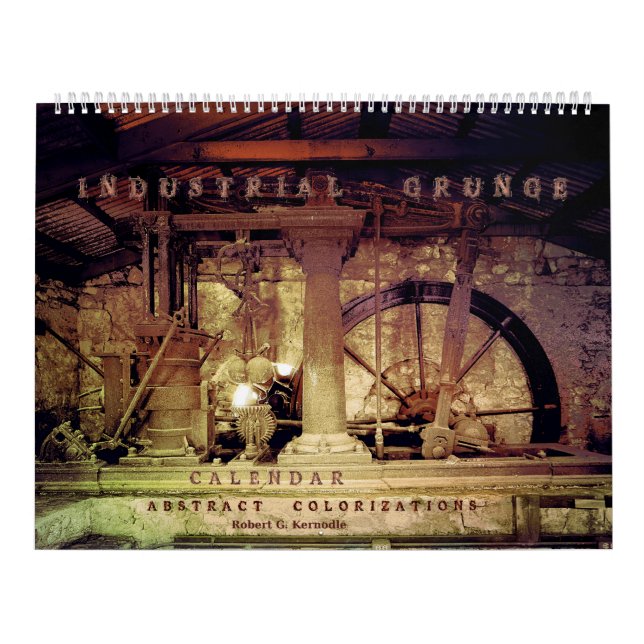 Wandkalender-industrieller Schmutz Kalender (Titelbild)