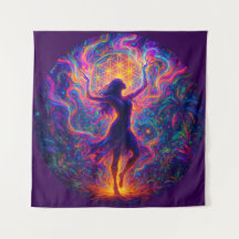Wandkleed Spiritueel – Dans van Energie en Licht