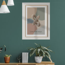 Wandkunst-Ewige Liebe Poster