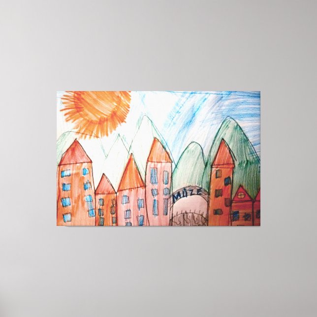 Wandkunst Leinwanddruck (Vorderseite)