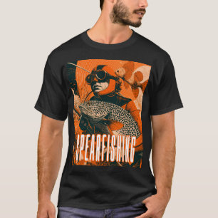 Wandkunst - Postkarte - Poster: Speerfischen Abent T-Shirt