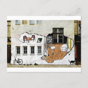 Wandkunstzimmer Postkarte