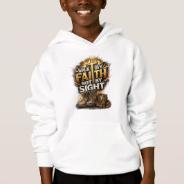 Wandle im Glauben, nicht im Schauen Hoodie