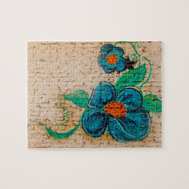 Wandmalereipuzzle (Horizontal)