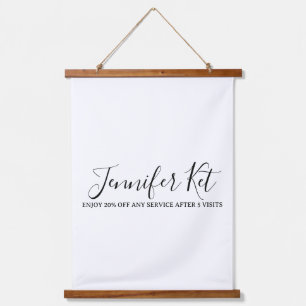  WANDTEPPICH MIT HOLZRAHMEN