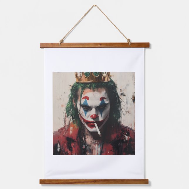 . WANDTEPPICH MIT HOLZRAHMEN (Vorderseite 2)