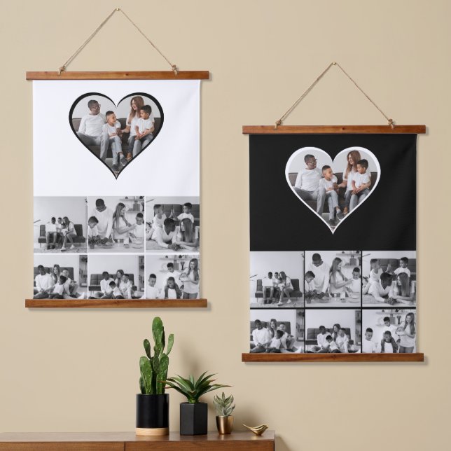 Wandteppiche aus Holz (Asymmetrisch)