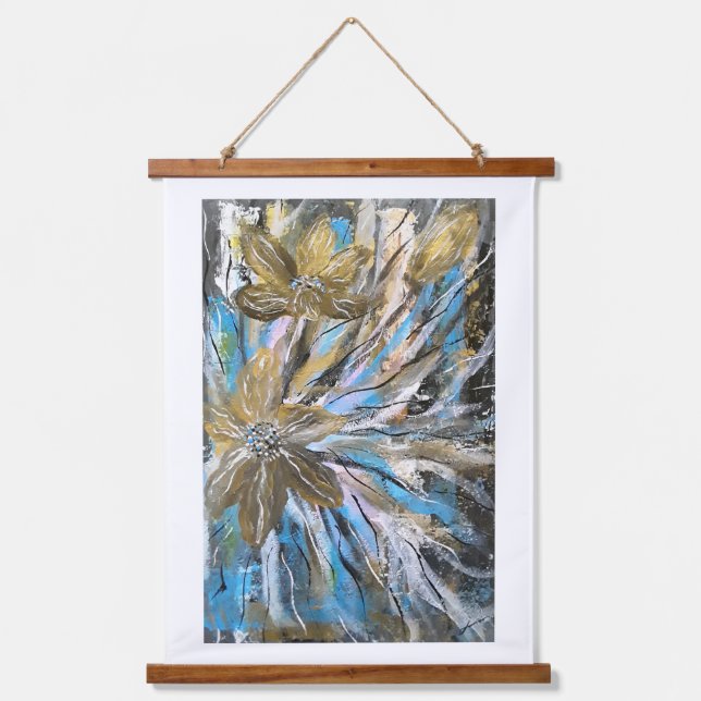 Wandteppiche aus Holz (Vorderseite)