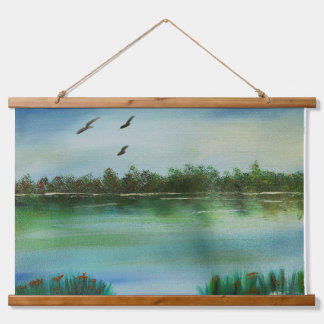 Wandteppiche aus Holz