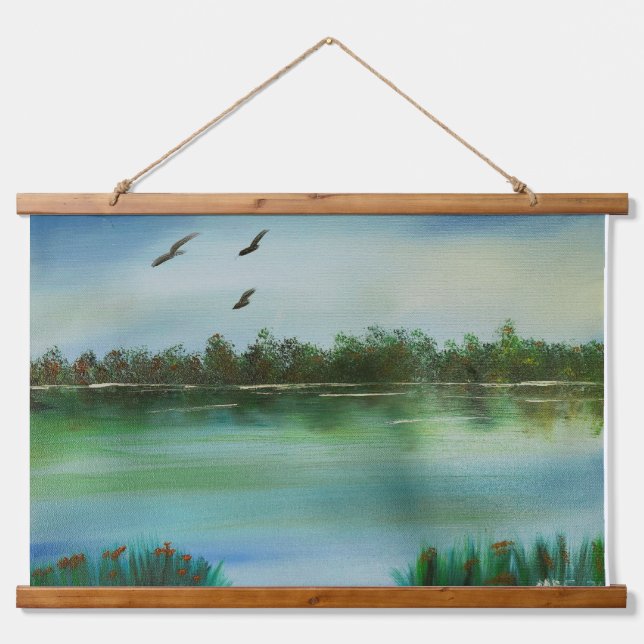 Wandteppiche aus Holz (Vorne)