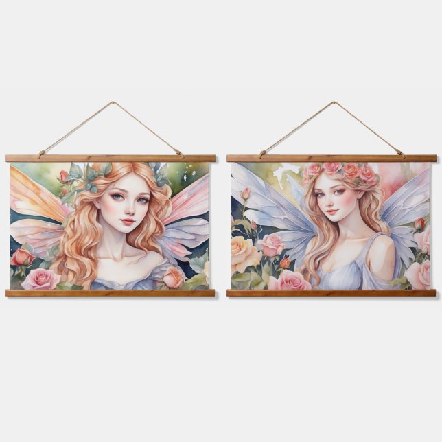 Wandteppiche aus Holz (Doppelt)