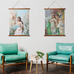 Wandteppiche aus Holz