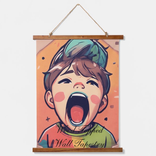 Wandteppiche aus Holz (Vorderseite)