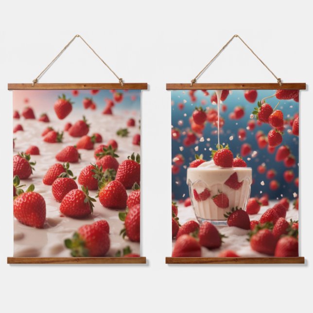 Wandteppiche aus Holz (Doppelt)