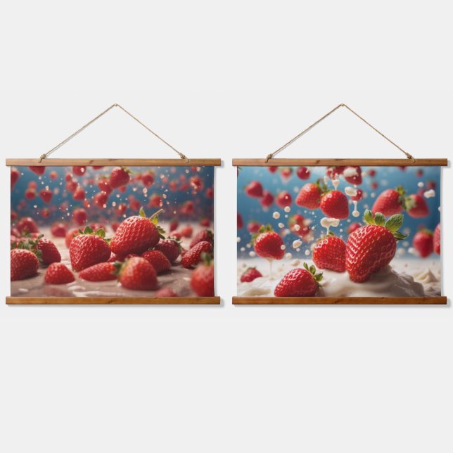 Wandteppiche aus Holz (Doppelt)