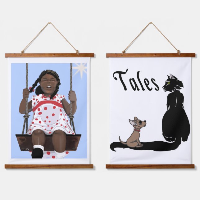 Wandteppiche aus Holz (Doppelt)