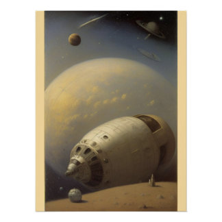 Wandteppiche aus Holz Poster