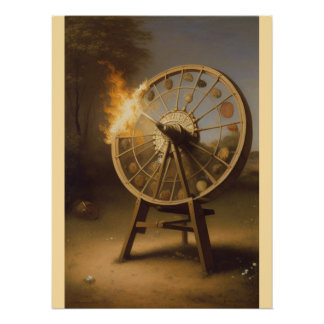 Wandteppiche aus Holz Poster