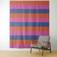 Wandteppiche aus Tri-Color-Streifen