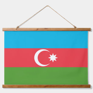 Wandteppiche mit der Flagge Aserbaidschans
