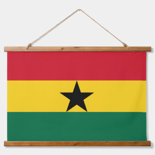 Wandteppiche mit der Flagge Ghanas
