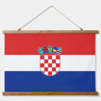 Wandteppiche mit der Flagge Kroatiens