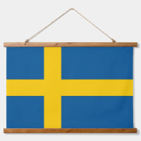 Wandteppiche mit der Flagge Schwedens