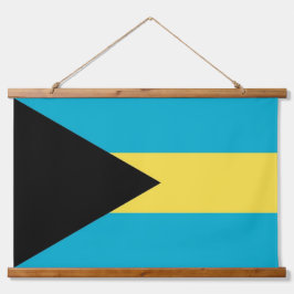 Wandteppiche mit Flagge von Bahamas