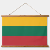 Wandteppiche mit litauischer Flagge