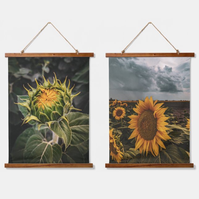 Wandteppiche Set von 2 (Doppelt)