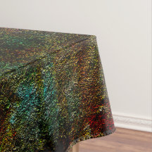 Wandtextur, in Grün- und Korallenfarben