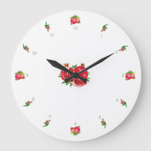 Wanduhr des Granatapfel-V1