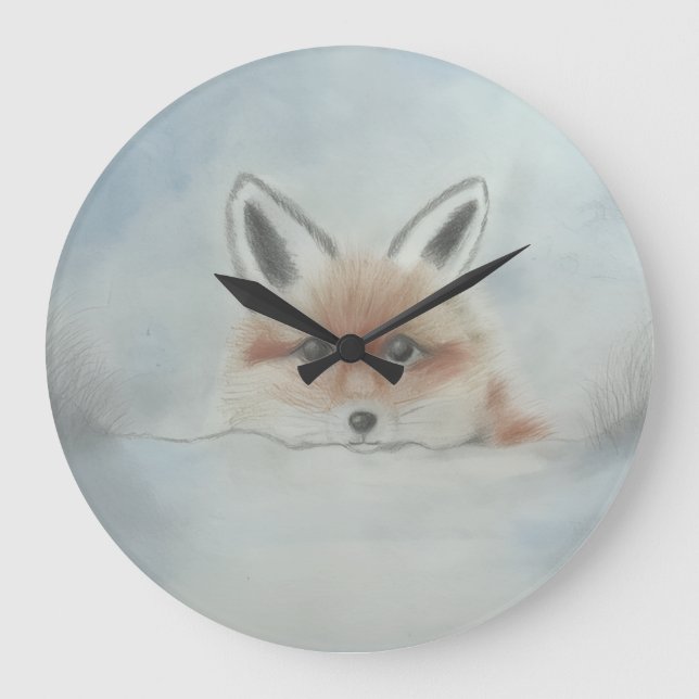 Wanduhr für Kinderzimmer (Vorderseite)