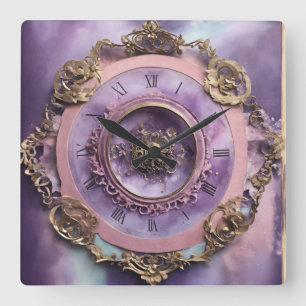 Wanduhr, Geschenk Quadratische Wanduhr