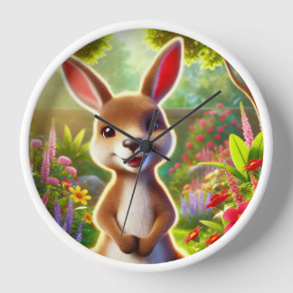Wanduhr Kangaroo