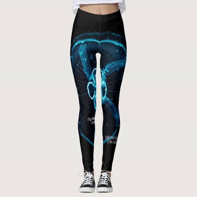 Wanduhr Leggings (Vorderseite)