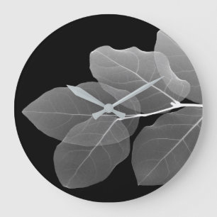 Wanduhr - Röntgen Blätter