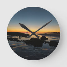 Wanduhr, Sonnenuntergang