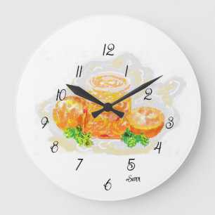 Wanduhr : Stillleben