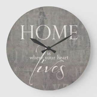 Wanduhr *sweet home*