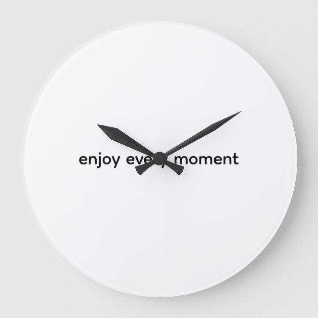 Wanduhr Time Flies (Vorderseite)