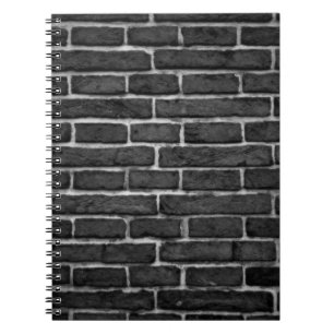 Wandziegelmauer Gebäude Notizblock