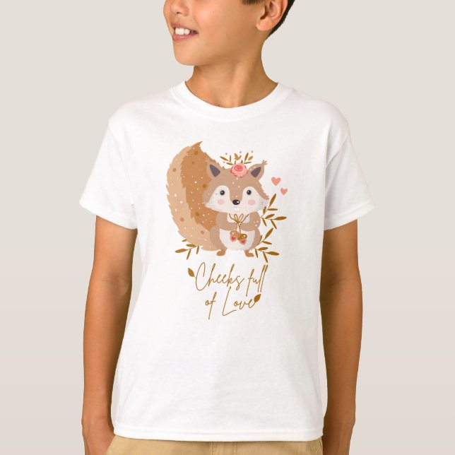 Wangen voller Liebe T-Shirt (Vorderseite)
