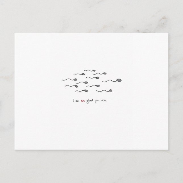 Wangenhandgezogener Valentinstag Feiertagspostkarte (Vorderseite)