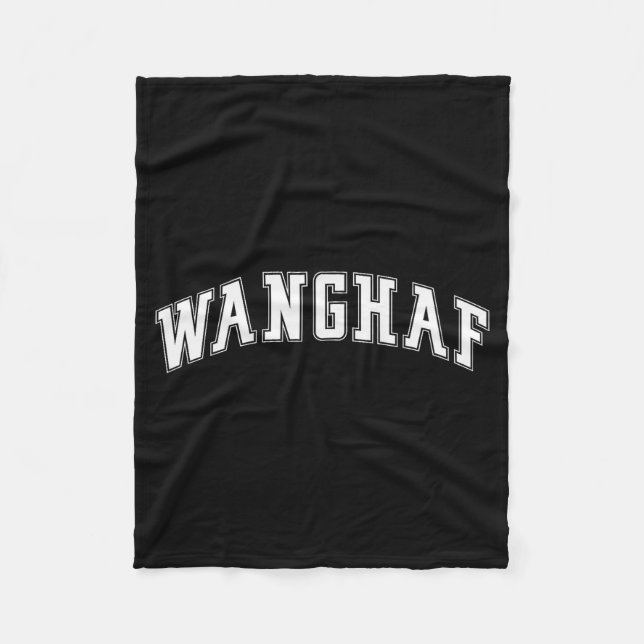 Wanghaf Meme Funny Graphic Design  Fleecedecke (Vorderseite)