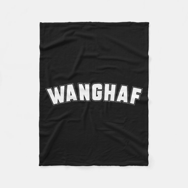 Wanghaf Meme Funny Sarcasm Quote Apparel  Fleecedecke (Vorderseite)