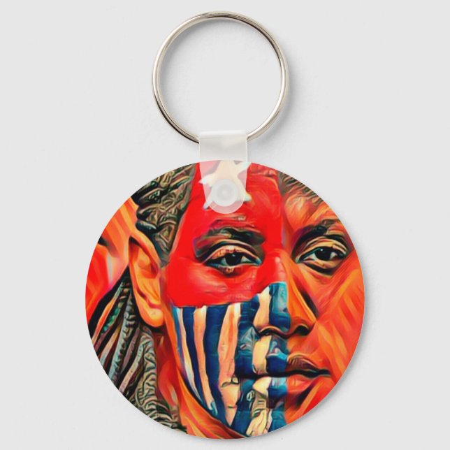 Wanita, Free West-Papua Schlüsselanhänger (Vorderseite)